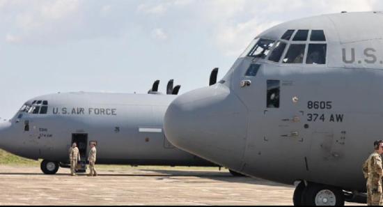 அமெரிக்காவின் 02 சரக்கு விமானங்கள் நாட்டிற்கு..